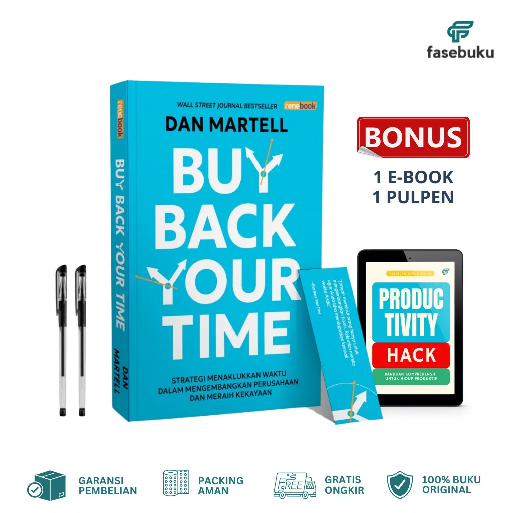 Buku Bisnis Buy Back Your Time - Dan Martell - Renebook